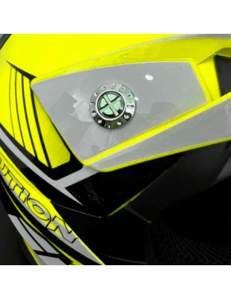 CASCO NIÑO IMR MX AMARILLO FLUOR GAMA EVOLUTION