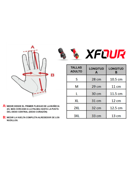GUANTES ASFALTO ADULTO XFOUR NARANJA Y AMARILLO FLUOR 2K23