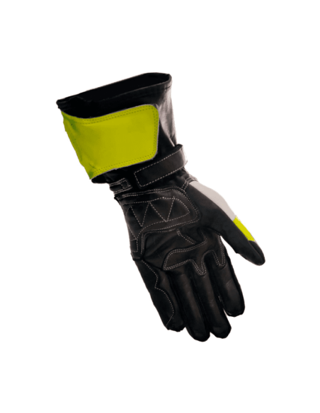 GUANTES ASFALTO NIÑO AMARILLO FLUOR
