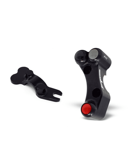 Piña Izquierda Racing 3 botones JETPRIME Suzuki GSX-R1000 2009-2016 Con Abrazadera BRSX