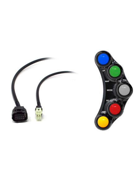 JETPRIME Piña Izquierda Racing (5 botones) YAMAHA YZF-R1 2015-2019 REF PLSR03