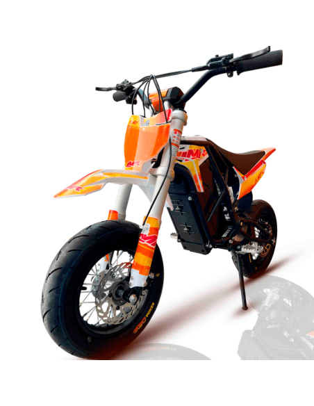 MINIMOTO ELECTRICA E-SX 48V 1600W 10/10 NARANJA FLUOR IMR MOTARD