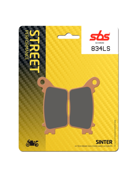Pastilla de freno SBS P834-LS Trasera