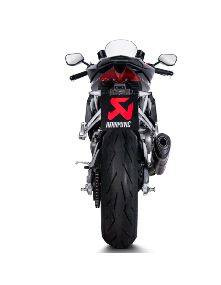 AKRAPOVIC ESCAPE COMPLETO DE CARBONO APRILIA RS 660 2021-2022 HONOLOGADO