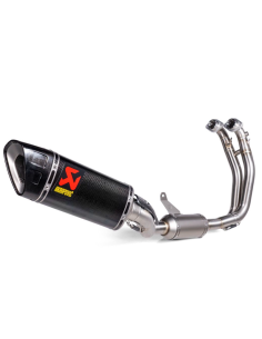 AKRAPOVIC ESCAPE COMPLETO DE CARBONO APRILIA RS 660 2021-2022 NO HONOLOGADO