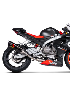 AKRAPOVIC ESCAPE COMPLETO DE CARBONO APRILIA RS 660 2021-2022 NO HONOLOGADO 2