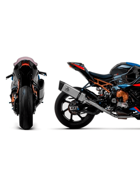 ARROW "TRACK" SCHALLDÄMPFER TITAN EURO 5 ZUGELASSEN BMW S 1000 RR / R 2021-2022 REF: 71506PT