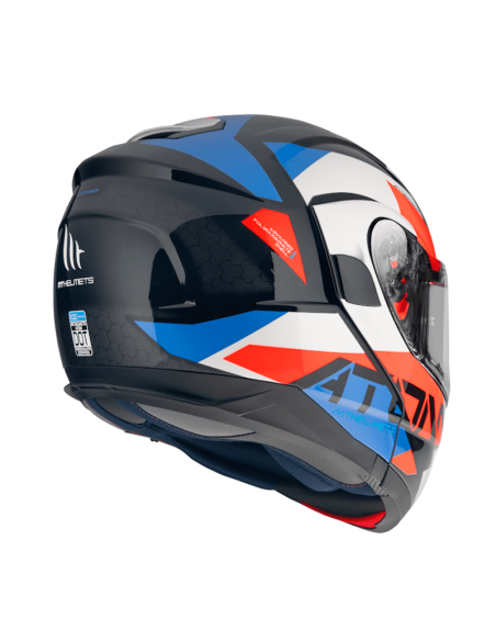 HELMET MT FU401SV ATOM SV W17 A7 GLOSS PEARL BLUE