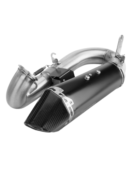 MIVV SILENCIADOR DELTA RACE ACERO INOXIDABLE NEGRO CARBONO DUCATI PANIGALE V2 2020-2022 ref: D.046.LDRB