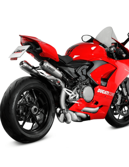 MIVV ESCAPE COMPLETO ALTO X-M1 TITANIO DUCATI PANIGALE V2 2020-2022 REF: X.DU.0004.SC4T