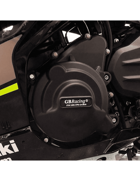 GB RACING Tapa Alternador KAWASAKI NINJA 400 2018-2020. EC-ZXR400-2018-1-GBR