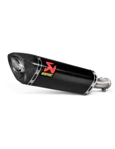 SILENCIADOR AKRAPOVIC EN CARBONO KAWASAKI NINJA 400 2018-2023