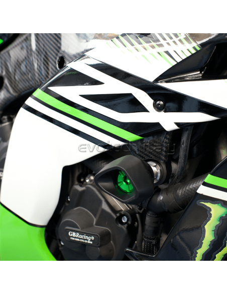 EVOTECH TOPES ANTICAIDA ANTI SHOCK para KAWASAKI ZX-10R 2016-2022 REF: DEFA-013