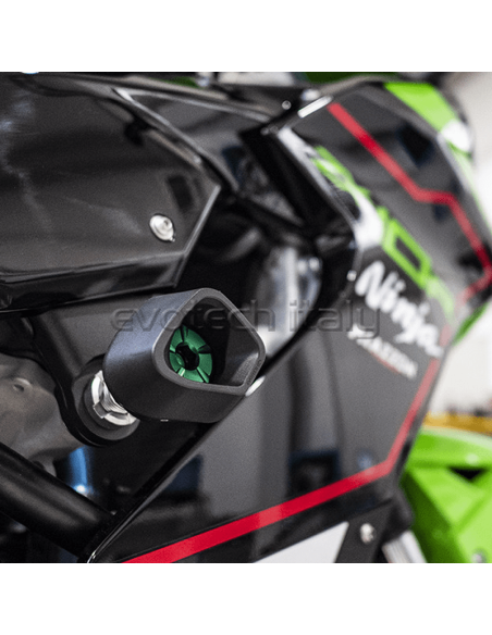 EVOTECH TOPES ANTICAIDA ANTI SHOCK para KAWASAKI ZX-10R 2016-2022 REF: DEFA-013