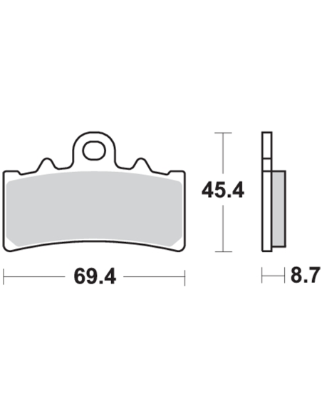copy of Bremsbeläge SBS P566-DC DUAL CARBON