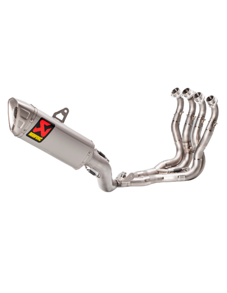 ESCAPE COMPLETO AKRAPOVIC FULL TITANIO SUZUKI GSX-R 1000 2017-2023 REF S-S10E3-APLT