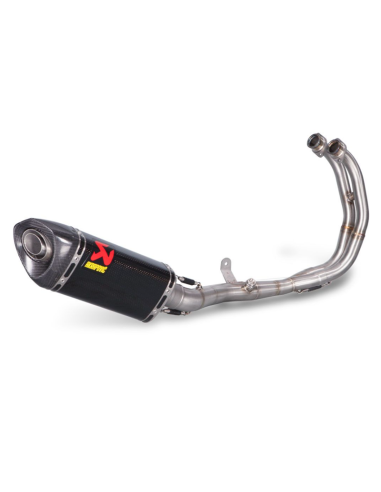 ESCAPE COMPLETO AKRAPOVIC CARBONO YAMAHA R3 2015-2020 NO HONOLOGADO REF S-Y3R1-APC