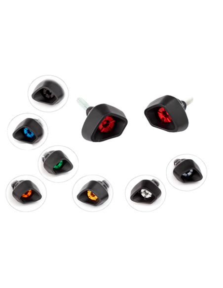 EVOTECH TOPES ANTICAIDA ANTI SHOCK para YAMAHA YZF-R6 2008-2016 REF: DEFA-045