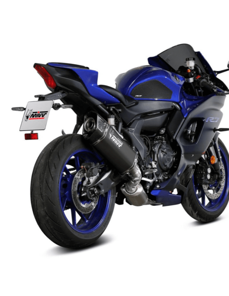 ESCAPE COMPLETO MIVV SR-1 NEGRO TITANIO YAMAHA R7 2022-2023 HOMOLOGADO REF: Y.071.LR1TB