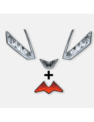 WSBK Style Scheinwerferaufkleber Aprilia RSV4 2021-