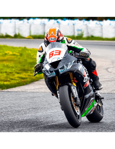 2019 Kawasaki ZX-6R Ninja WSBK Style Scheinwerferaufkleber