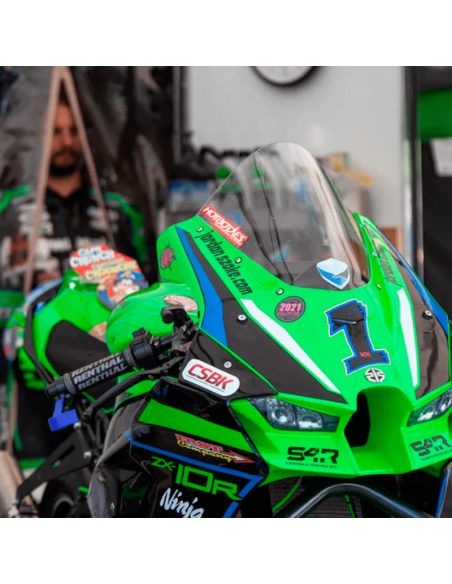 Scheinwerferaufkleber im WSBK-Stil Kawasaki ZX-10R 2021 SBK