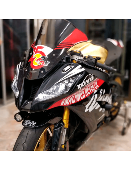 Scheinwerferaufkleber im WSBK-Stil Kawasaki ZX-10R Ninja 2011-2015