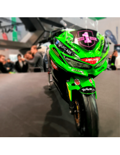 WSBK Kawasaki 400 Ninja SSP300 Style Scheinwerfer-Aufkleber 2