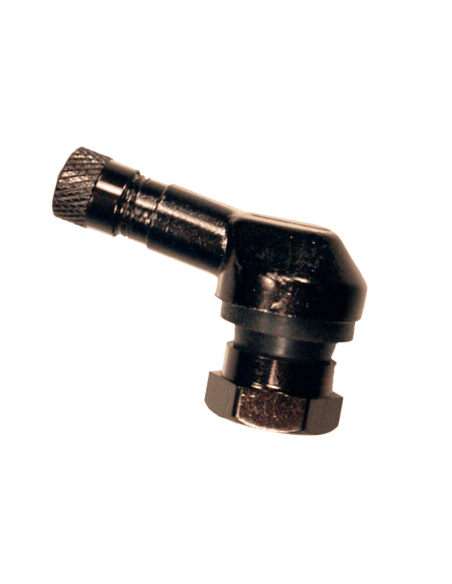 Valvula JMP en angulo alu negro 11.3mm