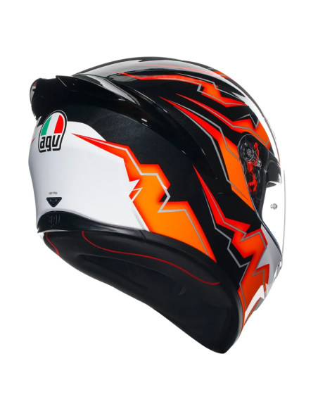 CASCO AGV K-1 S KRIPTON BLACK / ORANGE