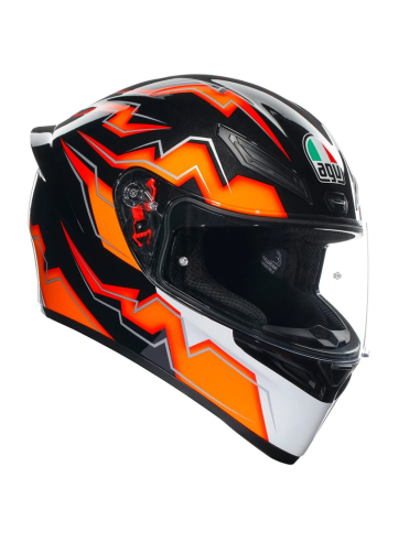 CASCO AGV K-1 S KRIPTON BLACK / ORANGE