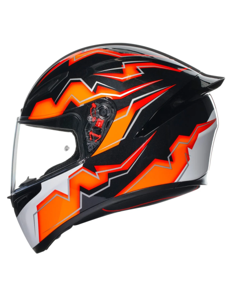 CASCO AGV K-1 S KRIPTON BLACK / ORANGE