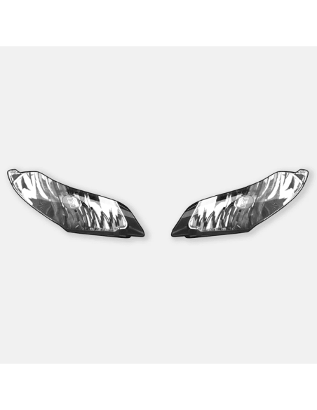 Adhesivo para faros estilo WSBK Triumph 675 Daytona 2013-2018