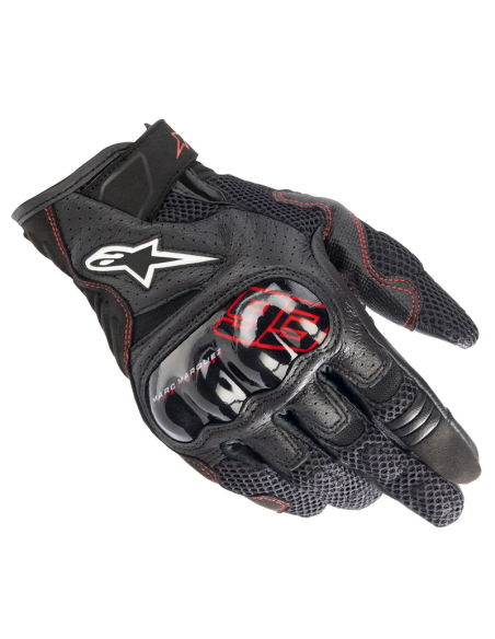 GUANTES ALPINESTARS MM93 RIO HONDO V2 AIR BLACK ASPHALT BRIGHT RED