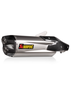 AKRAPOVIC SILENCIADOR DE TITANIO HOMOLOGADO KAWASAKI NINJA H2 SX 2021-2023 REF S-K10SO30-HGIT