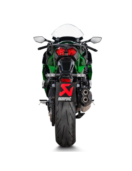 AKRAPOVIC SILENCIADOR DE TITANIO HOMOLOGADO KAWASAKI NINJA H2 SX 2021-2023 REF S-K10SO30-HGIT