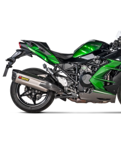 AKRAPOVIC SILENCIADOR DE TITANIO HOMOLOGADO KAWASAKI NINJA H2 SX 2021-2023 REF S-K10SO30-HGIT 2