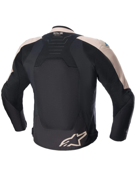 CHAQUETA ALPINESTARS SMX AIR LIGHT BROWN / SODALITE BLUE