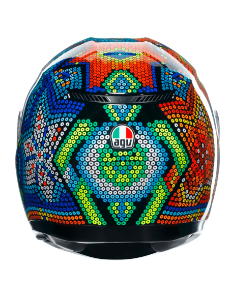 CASCO AGV K3 E2206 ROSSI WINTER TEST 2018