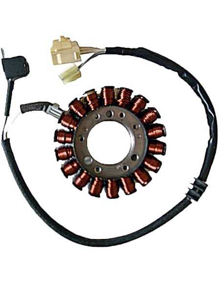 Stator Mitsubishi Trifase 18 Polos con pick-up 2 cables (Mot. Yamaha 500 4T I)