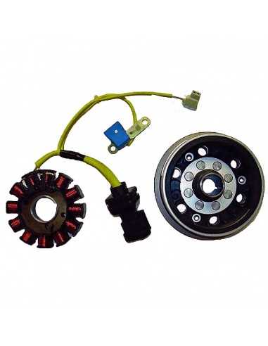 Volante Magnético 12 Polos Trifase 12V 170W (Motor Piaggio