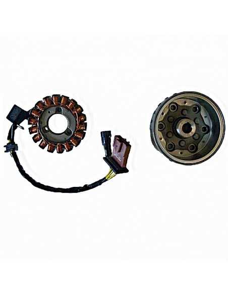Volante Magnético 18 Polos Trifase (Motor Aprilia Inyección 4T)