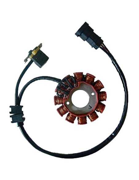 Stator Kokusan Trifase 12 Polos Aprilia-Derbi 125