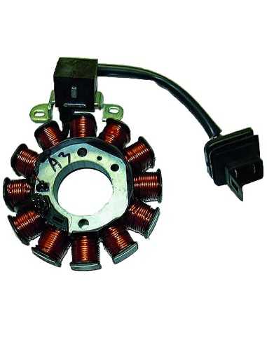Stator Kokusan Trifase 12 Polos 12V 120W (Motor Piaggio 50-100 4T)