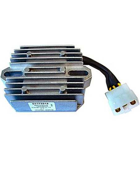 Regulador 12V - Trifase - CC 5 Cables (15 cm.) - Con Conector