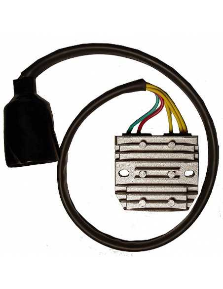 Regulador trifase mosfet 12V -C.C.- 5 cables - 2 conectores Honda Varadero 1000