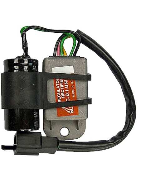 Regulador japonés SH542-12B - 12V - Trifase - CC - 4 cables - con condensador Honda XR 650 R