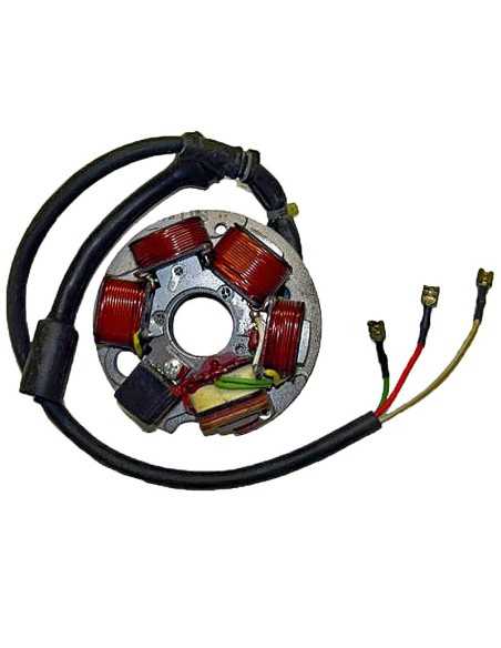 Stator SGR 6 Polos Piaggio Ape FL3 con base