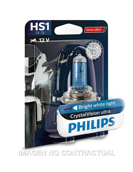 Lámpara Philips Halógena HS1 Crystal Vision 12V 35/35W