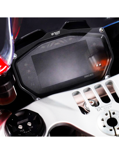 CUBIERTA PROTECTORA CUADRO DE INSTRUMENTOS BONAMICI RACING DUCATI PANIGALE V2 2020-2024